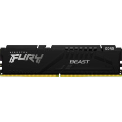 Память оперативная/ Kingston 64GB 6400MT/s DDR5 CL32 DIMM (Kit of 2) FURY Beast Black XMP