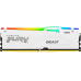 Память оперативная Kingston 16GB 6400MT/s DDR5 CL32 DIMM FURY Beast White RGB EXPO Память оперативная Kingston 16GB 6400MT/s DDR5 CL32 DIMM FURY Beast White RGB EXPO