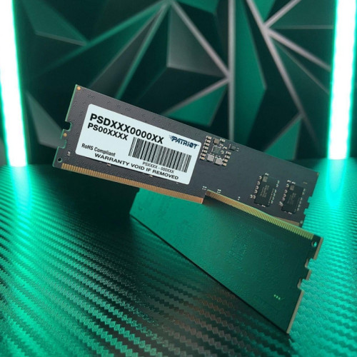 Оперативная память DDR5 8GB 5600MHz Patriot PSD58G560041 Signature RTL PC5-44800 CL46 DIMM 288-pin 1.1В single rank Ret [PSD58G560041]