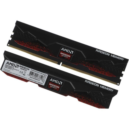 Оперативная память DDR5 16GB 4800MHz AMD R5S516G4800U1S Radeon R5 RTL PC4-38400 CL40 DIMM 288-pin 1.1В с радиатором Ret [R5S516G4800U1S]
