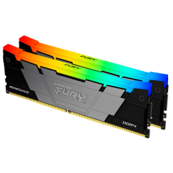 Память оперативная Kingston 16GB 3600MT/s DDR4 CL16 DIMM (Kit of 2) FURY Renegade RGB
