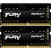 Память оперативная Kingston 16GB 3200MT/s DDR4 CL20 SODIMM (Kit of 2) FURY Impact