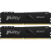 Память оперативная/ Kingston 16GB 3733MHz DDR4 CL19 DIMM (Kit of 2) FURY Beast Black