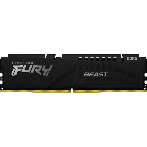 Память оперативная/ Kingston 64GB 5200MT/s DDR5 CL40 DIMM (Kit of 2) FURY Beast Black