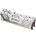 Память оперативная/ Kingston 32GB 6400MT/s DDR5 CL32 DIMM (Kit of 2) FURY Renegade White XMP
