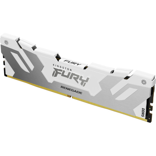 Память оперативная/ Kingston 16GB 6400MT/s DDR5 CL32 DIMM FURY Renegade White XMP