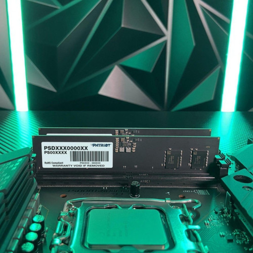 Оперативная память DDR5 8GB 5600MHz Patriot PSD58G560041 Signature RTL PC5-44800 CL46 DIMM 288-pin 1.1В single rank Ret [PSD58G560041]