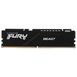 Память оперативная/ Kingston 16GB 6000MT/s DDR5 CL40 DIMM (Kit of 2) FURY Beast Black