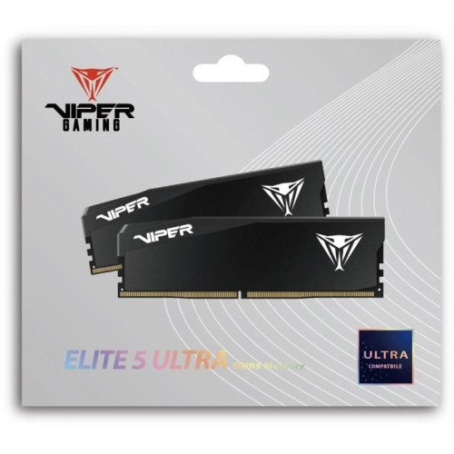 Оперативная память DDR5 2x16GB 6000MHz Patriot VEU532G6028K Viper Elite 5 Ultra RTL Gaming PC5-48000 CL28 DIMM 288-pin 1.4В kit single rank с радиатором Ret