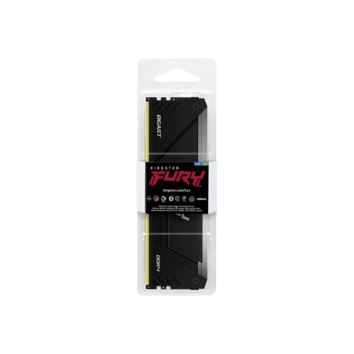 Память оперативная/ Kingston 8GB 3200MT/c DDR4 CL16 DIMM FURY Beast RGB Память оперативная/ Kingston 8GB 3200MT/c DDR4 CL16 DIMM FURY Beast RGB