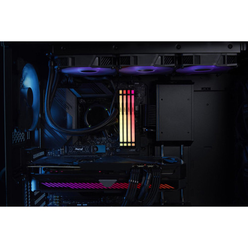Память оперативная/ Kingston 32GB 5600MT/s DDR5 CL36 DIMM FURY Beast RGB Память оперативная/ Kingston 32GB 5600MT/s DDR5 CL36 DIMM FURY Beast RGB