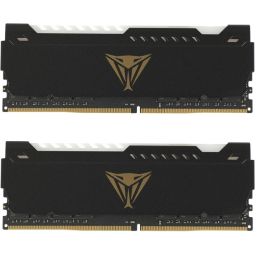 Оперативная память DDR4 2x16Gb 3600MHz Patriot PVSR432G360C0K Viper Steel RGB RTL Gaming PC4-24000 CL20 DIMM 288-pin 1.35В dual rank с радиатором Ret [PVSR432G360C0K]