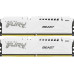 Память оперативная Kingston 64GB 5200MT/s DDR5 CL40 DIMM (Kit of 2) FURY Beast White XMP Память оперативная Kingston 64GB 5200MT/s DDR5 CL40 DIMM (Kit of 2) FURY Beast White XMP