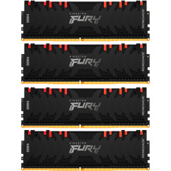 Память оперативная/ Kingston 128GB3200MHz DDR4 CL16DIMM (Kit of4)FURYRenegadeRGB