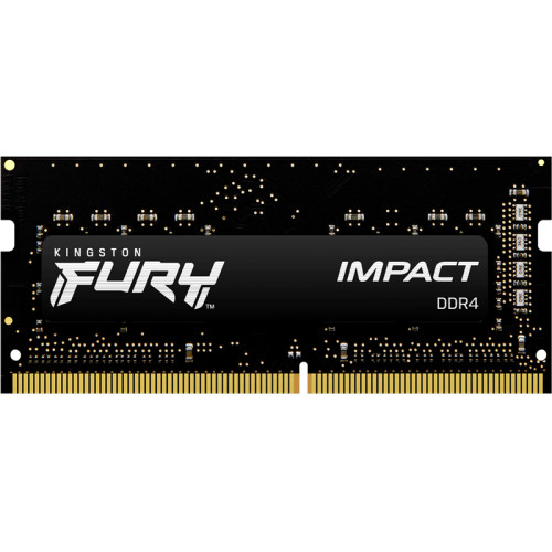 Память оперативная Kingston 8GB 3200MT/s DDR4 CL20 SODIMM FURY Impact