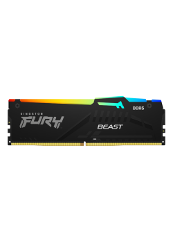 Память оперативная/ Kingston 32GB 5600MHz DDR5 CL36 DIMM FURY Beast Black