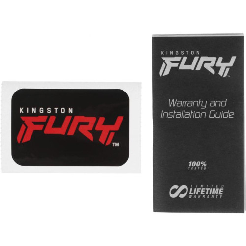 Оперативная память DDR5 32GB 6400MHz Kingston KF564C32BWE-32 Fury Beast RGB RTL Gaming PC5-51200 CL32 DIMM 288-pin 1.4В dual rank с радиатором Ret