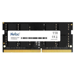 Оперативная память DDR4 8Gb 2666MHz Netac NTBSD4N26SP-08 Basic RTL PC4-21300 CL19 SO-DIMM 260-pin 1.2В single rank Ret [NTBSD4N26SP-08]