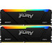 Память оперативная/ Kingston 16GB 2666MT/s DDR4 CL16 DIMM (Kit of 2) FURY Beast RGB