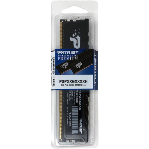 Память DDR4 32GB 3200MHz Patriot PSP432G32002H1 Signature RTL PC4-25600 CL22 DIMM 288-pin 1.2В dual rank с радиатором Ret