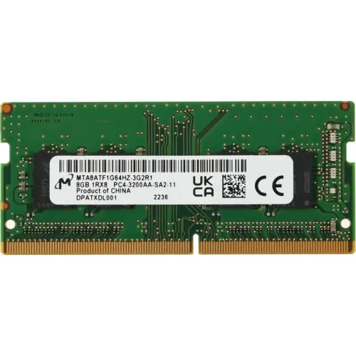 Crucial 8GB DDR4 3200 SO-DIMM CL22