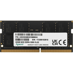 Модуль памяти для ноутбука APACER SODIMM 32GB DDR4-3200 ES32G21PSI