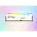 Память оперативная/ Kingston 16GB 6000MT/s DDR5 CL40 DIMM FURY Beast White RGB XMP