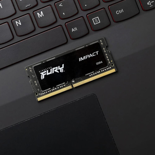 Память оперативная Kingston 16GB 6400MT/s DDR5 CL38 SODIMM FURY Impact XMP