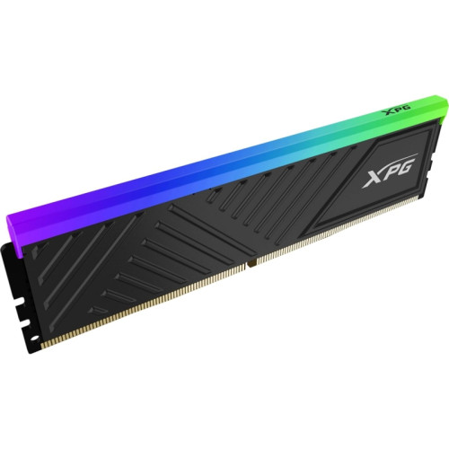 Память DDR4 8GB 3200MHz A-Data AX4U32008G16A-SBKD35G XPG Spectrix D35G RGB RTL PC4-25600 CL16 DIMM 288-pin 1.35В dual rank с радиатором Ret