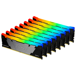 Память оперативная/ Kingston 256GB 3200MHz DDR4 CL16 DIMM (Kit of 8) FURY Renegade RGB