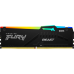 Память оперативная/ Kingston 8GB 5600MT/s DDR5 CL40 DIMM FURY Beast RGB