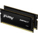 Память оперативная/ Kingston 16GB 1600MHz DDR3LCL9SODIMM(Kit of 2)1.35VFURYImpact