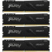 Память оперативная/ Kingston 64GB 3200MT/s DDR4 CL16 DIMM (Kit of 4) FURY Beast Black