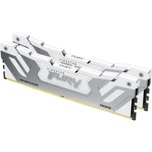 Память оперативная/ Kingston 48GB 8400MT/s DDR5 CL40 CUDIMM (Kit of 2) FURY Renegade White XMP