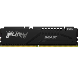 Память оперативная/ Kingston 32GB 5200MT/s DDR5 CL36 DIMM FURY Beast Black EXPO