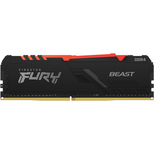 Память оперативная/ Kingston 32GB 3200MHz DDR4 CL16 DIMM FURY Beast RGB