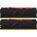 Память оперативная/ Kingston 16GB 3600MHz DDR4 CL17 DIMM (Kit of 2) FURY Beast RGB