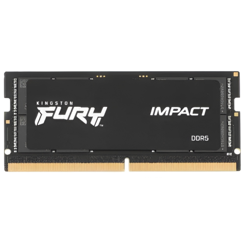 Память оперативная Kingston 64GB 5600MT/s DDR5 CL40 SODIMM (Kit of 2) FURY Impact PnP