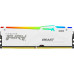 Память оперативная/ Kingston 16GB 6000MT/s DDR5 CL30 DIMM FURY Beast White RGB XMP
