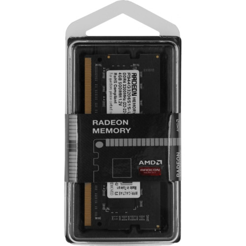 Оперативная память DDR4 4GB 3200MHz AMD R944G3206S1S-U R9 RTL PC4-25600 CL22 SO-DIMM 260-pin 1.2В Ret [R944G3206S1S-U]