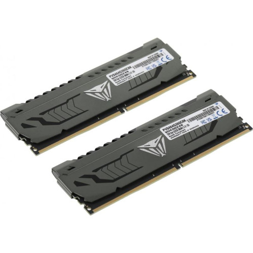 Оперативная память DDR4 2x32Gb 3600MHz Patriot PVS464G360C8K Viper Steel RTL Gaming PC4-28800 CL18 DIMM 288-pin 1.35В dual rank с радиатором Ret [PVS464G360C8K]