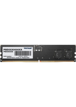 Оперативная память DDR5 8GB 5600MHz Patriot PSD58G560041 Signature RTL PC5-44800 CL46 DIMM 288-pin 1.1В single rank Ret [PSD58G560041]