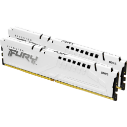 Память оперативная Kingston 32GB 5200MT/s DDR5 CL40 DIMM (Kit of 2) FURY Beast White XMP