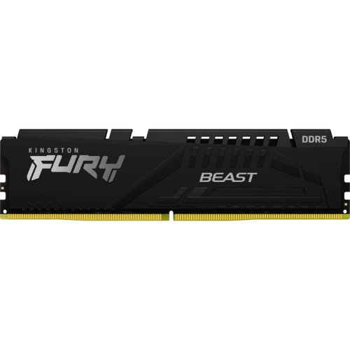 Память оперативная/ Kingston 64GB 5200MT/s DDR5 CL40 DIMM (Kit of 4) FURY Beast Black XMP