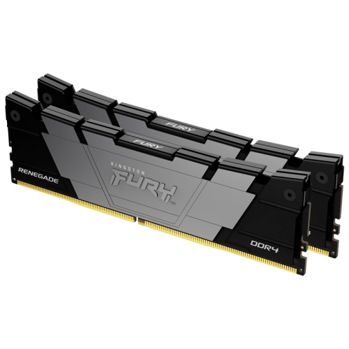 Память оперативная/ Kingston 32GB 4000MT/s DDR4 CL19 DIMM (Kit of 2) 1Gx8 FURY Renegade Black