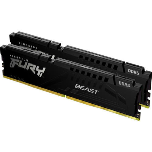 Память оперативная/ Kingston 32GB 6000MT/s DDR5 CL30 DIMM (Kit of 2) FURY Beast Black EXPO