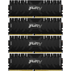 Память оперативная/ Kingston 64GB3600MHz DDR4 CL16DIMM (Kit of4)1Gx8 FURYRenegadeBlack