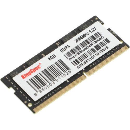 Оперативная память DDR4 8GB 2666MHz Kingspec KS2666D4N12008G RTL PC4-21300 SO-DIMM 260-pin 1.2В single rank Ret [KS2666D4N12008G]