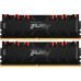 Память оперативная/ Kingston 32GB3600MHz DDR4 CL16DIMM (Kit of 2)1Gx8 FURYRenegadeRGB