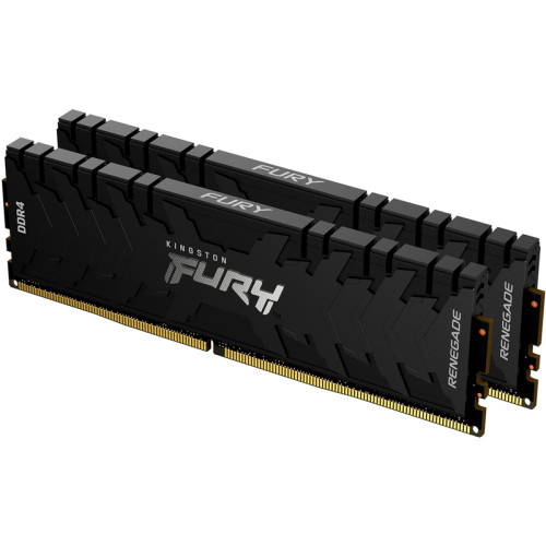 Память оперативная/ Kingston 32GB3600MHz DDR4 CL16DIMM (Kit of 2)1Gx8 FURYRenegadeBlack